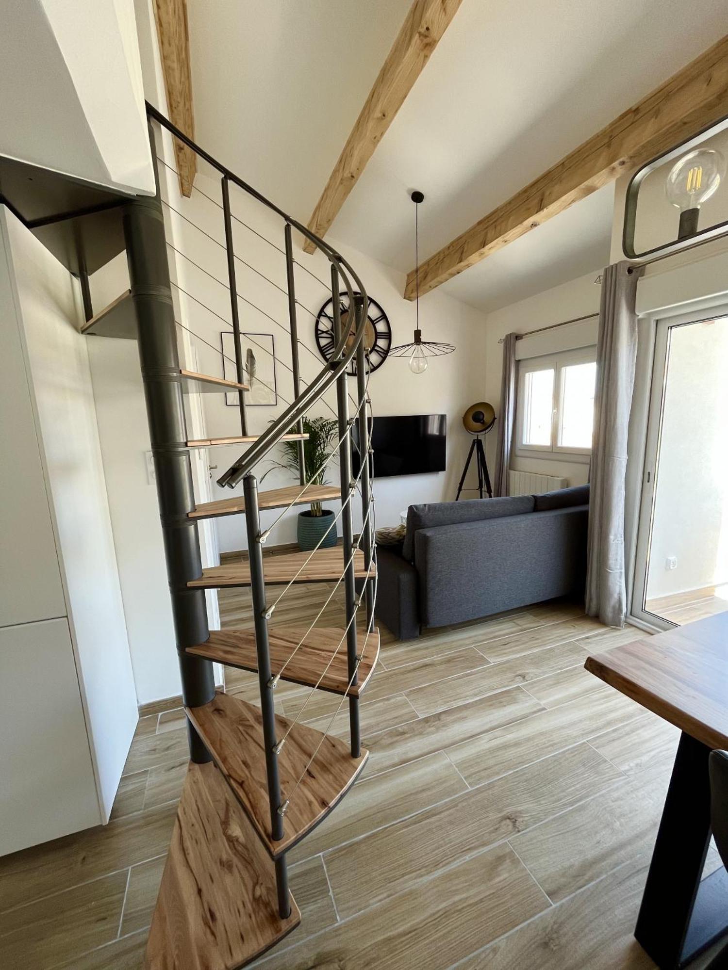 Duplex Centre Ville - 50M De La Plage - Clim - Garage - Netflix Le Grau-du-Roi Rom bilde